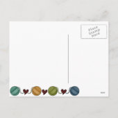 Purfect Christmas Stocking Cat Feestdagenkaart (Achterkant)