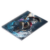 Purfect Pirates: grillige kattenpiraat Notitieboek (Linkerzijde)