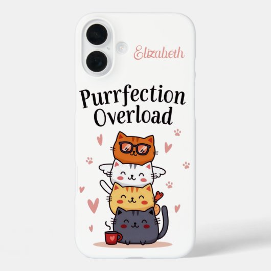 Purfect Squad Case-Mate iPhone Case (Achterkant)