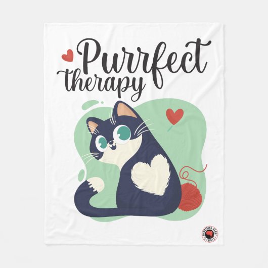 Purfect-therapie Fleece Deken (Voorkant)