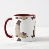 Purfectly Cozy: Brown Cat Mok voor kattenliefhebbe (Links)