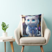 Purfectly Cozy – Schattige Cat Sierkussen (Stoel)