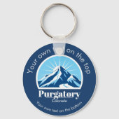 Purgatory Colorado skioord cadeau Sleutelhanger (Achterkant)