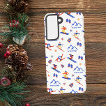 Purgatory Durango Colorado Ski Snowboard patroon Samsung Galaxy Hoesje<br><div class="desc">Een grappig winterskipatroon voor het skigebied Purgatory Durango in de San Juan Mountains,  Colorado,  Verenigde Staten,  Noord-Amerika. Perfect cadeau-idee voor wintersportliefhebbers: ski,  snowboard,  freestyle,  skisprong,  langlaufen.</div>