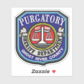 Purgatory Sheriff sticker (Vel)