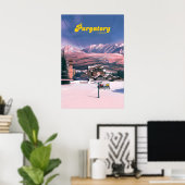Purgatory Ski Resort Reisposter Poster (Thuiskantoor)