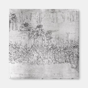 Purgatory, van 'The Divine Comedy' door Dante Magneet