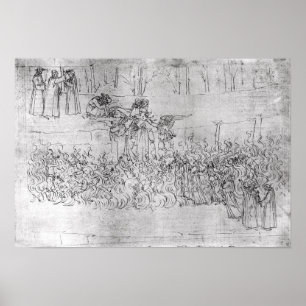 Purgatory, van 'The Divine Comedy' door Dante Poster