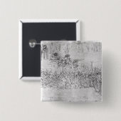 Purgatory, van 'The Divine Comedy' door Dante Vierkante Button 5,1 Cm (Voorkant /achterkant)