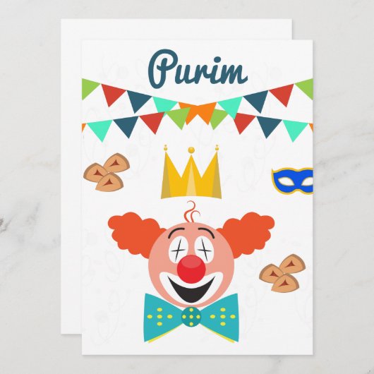 purim (Voorkant / Achterkant)