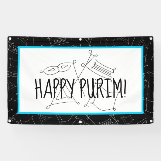 Purim Banner (Horizontaal)