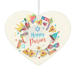 Purim Basket Gifts Hamantaschen Gragger Hebrew Luchtverfrisser