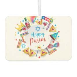 Purim Basket Gifts Hamantaschen Gragger Hebrew Luchtverfrisser