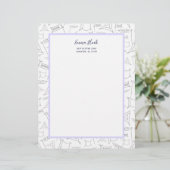 Purim Briefhoofd (Staand voorkant)