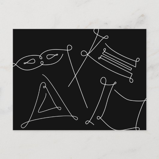 Purim Briefkaart (Voorkant)