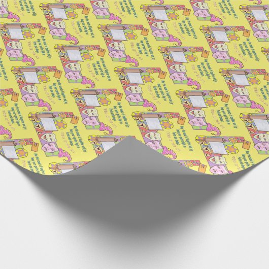 Purim Cadeaupapier (Hoek)