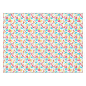Purim colorful tafelkleed (Voorkant (Horizontaal))