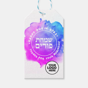 Purim Corporate Logo Gift Label Cadeaulabel