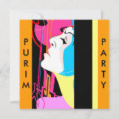 Purim Costume Masquerade Extravaganza Kaart (Voorkant)