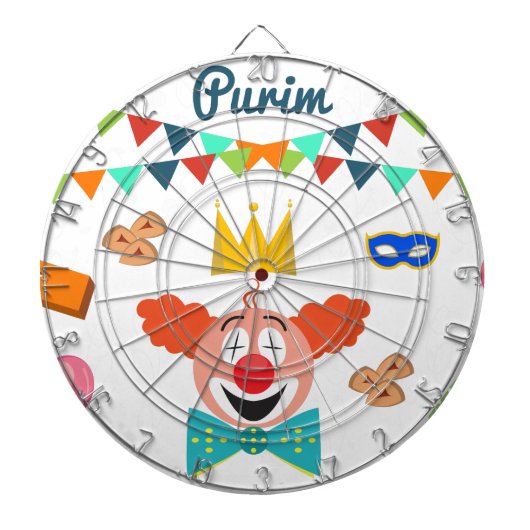 purim dartbord (Voorkant)