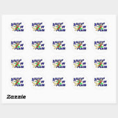 Purim Disguise Ronde Sticker (Vel)
