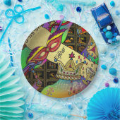 Purim Esther Celebration Art Print Paper Bord (Feest)