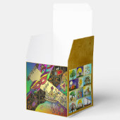 Purim Esther Celebration Dark Art Print Bedankdoosjes (Geopend)