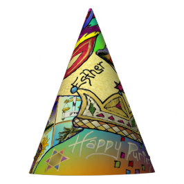 Purim Esther Celebration Light Art Print Feesthoedjes