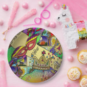 Purim Esther Celebration Light Art Print Papieren Bordje (Feest)