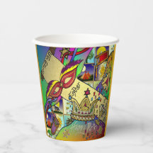 Purim Esther-viering Licht Kunstprint