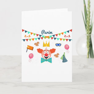 purim feestdagen kaart
