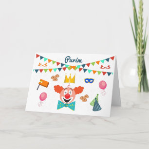 purim feestdagen kaart