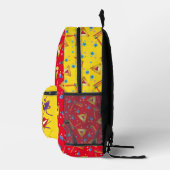 Purim Festival Jewish Holiday Gifts Hamantaschen Bedrukte Rugzak (Rechts)