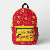 Purim Festival Jewish Holiday Gifts Hamantaschen Bedrukte Rugzak (Voorkant)