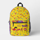 Purim Festival Jewish Holiday Gifts Hamantaschen Bedrukte Rugzak (Voorkant)