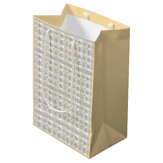 Purim Gift Bag Medium Cadeauzakje (Voorkant Gekanteld)
