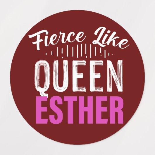 Purim gift Labels (Design 2)