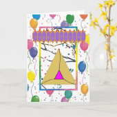 Purim Greeting Card 2 Kaart (Gele Bloem)