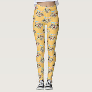 Purim hamantaschen gebak Sameach Oznei Haman Leggings