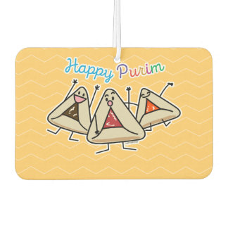 Purim hamantaschen gebak Sameach Oznei Haman Luchtverfrisser