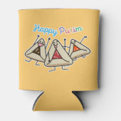 Purim hamantaschen gebakje Sameach Oznei Haman Blikjeskoeler (Voorkant)