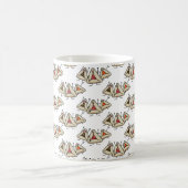 Purim hamantaschen gebakje Sameach Oznei Haman Koffiemok (Center)