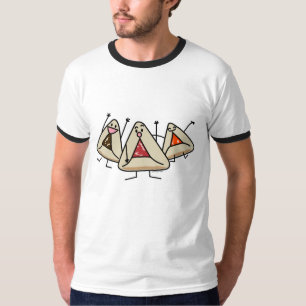 Purim hamantaschen gebakje Sameach Oznei Haman T-shirt