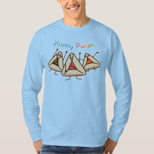 Purim hamantaschen gebakje Sameach Oznei Haman T-shirt