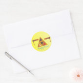 Purim Hamantaschen sticker (Envelop)