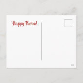 Purim Hebrew Biblical Quote Book of Esther Judaica Feestdagenkaart (Achterkant)