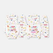 Purim kinder mishloah manot bedankdoosjes (Uitgevouwen)