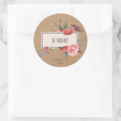 Purim Kraft-Sticker Ronde Sticker (Tas)