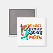 Purim Magneet (Voorkant / Achterkant)