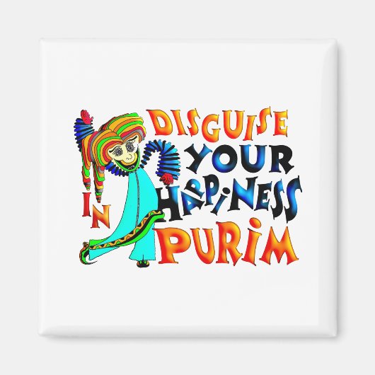 Purim Magneet (Voorkant)